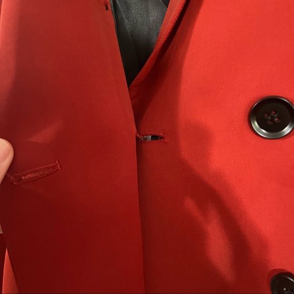 Strut & Bolt size Small red orange blazer - Picture 9 of 12